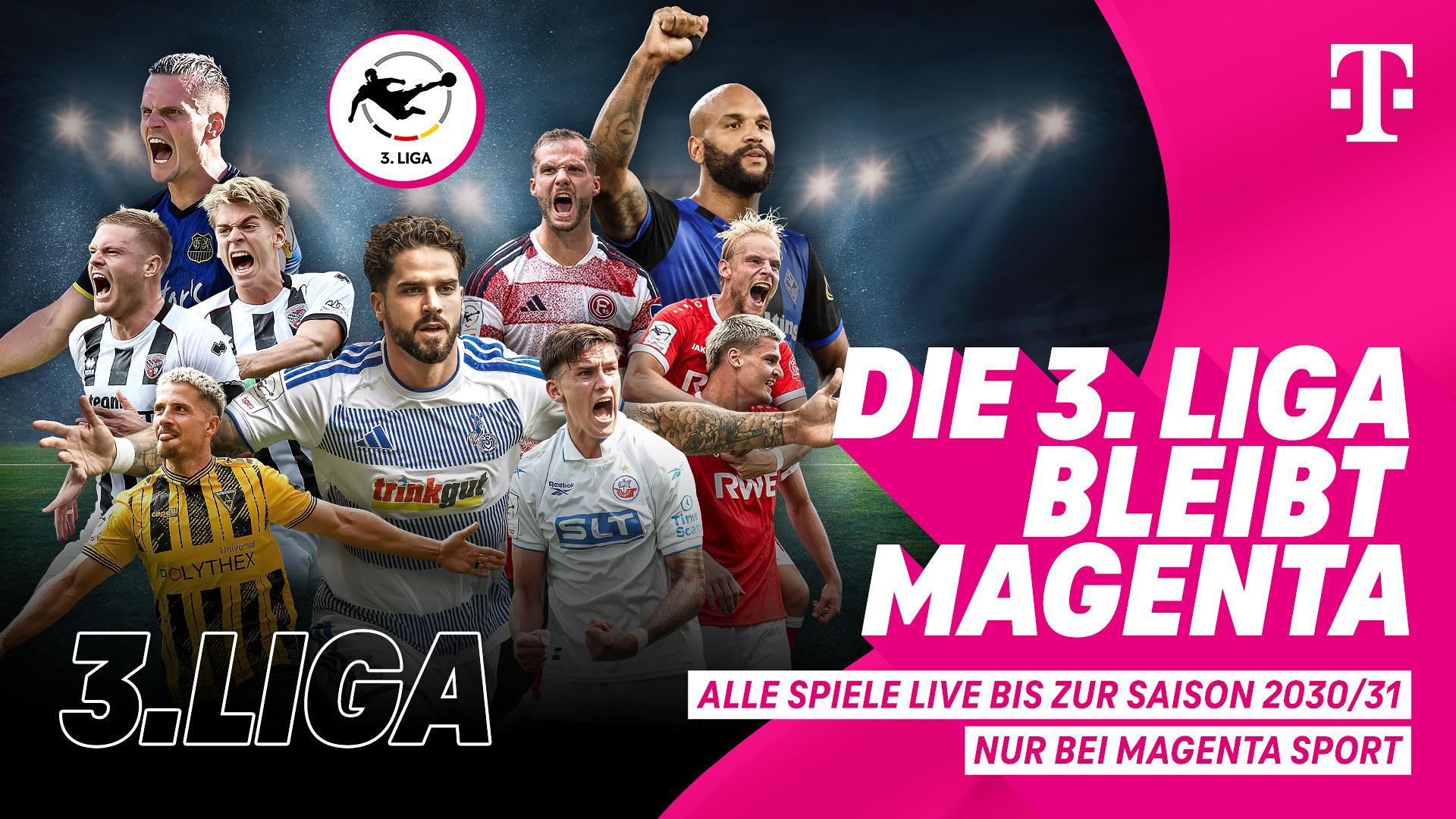 Werbegrafik für 3. Liga