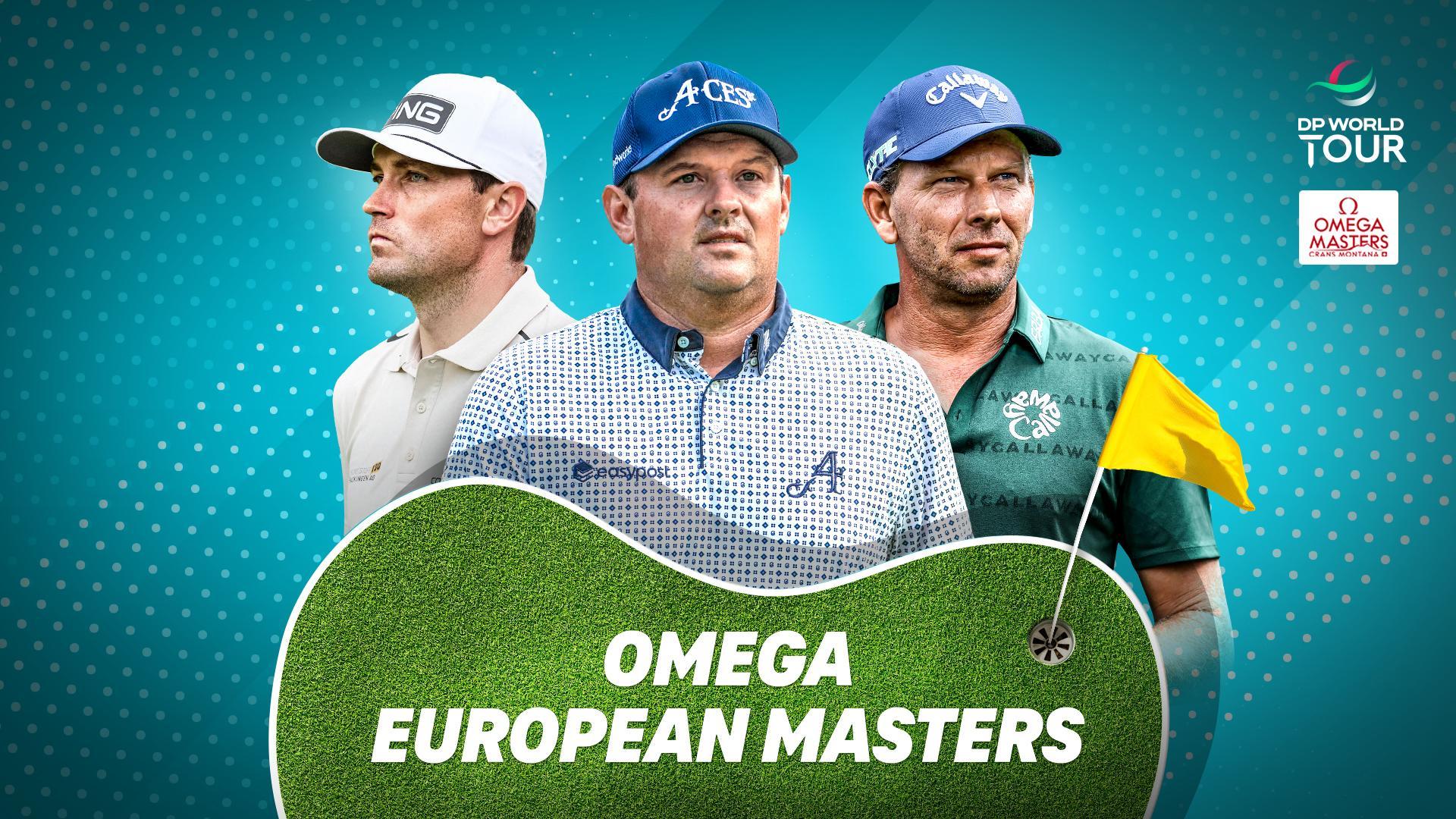 Werbegrafik für die Omega European Masters