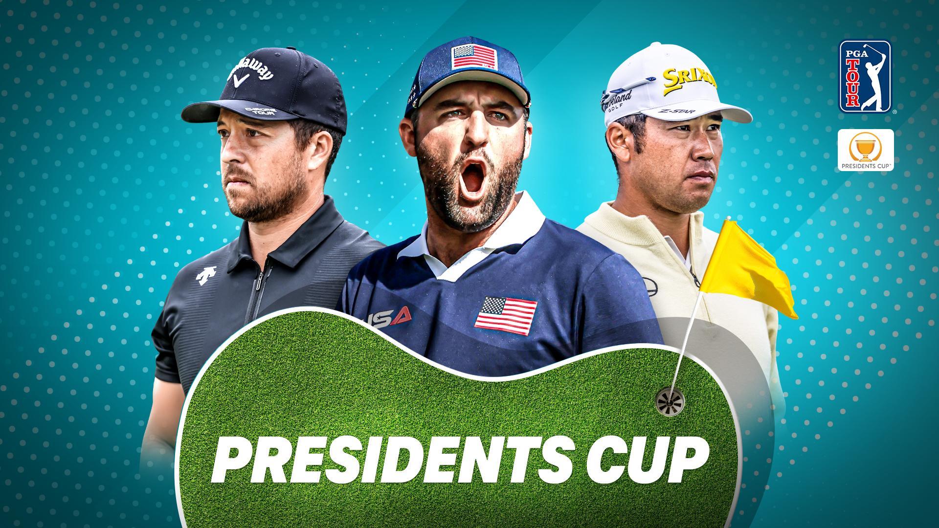 Werbegrafik für den Presidents Cup