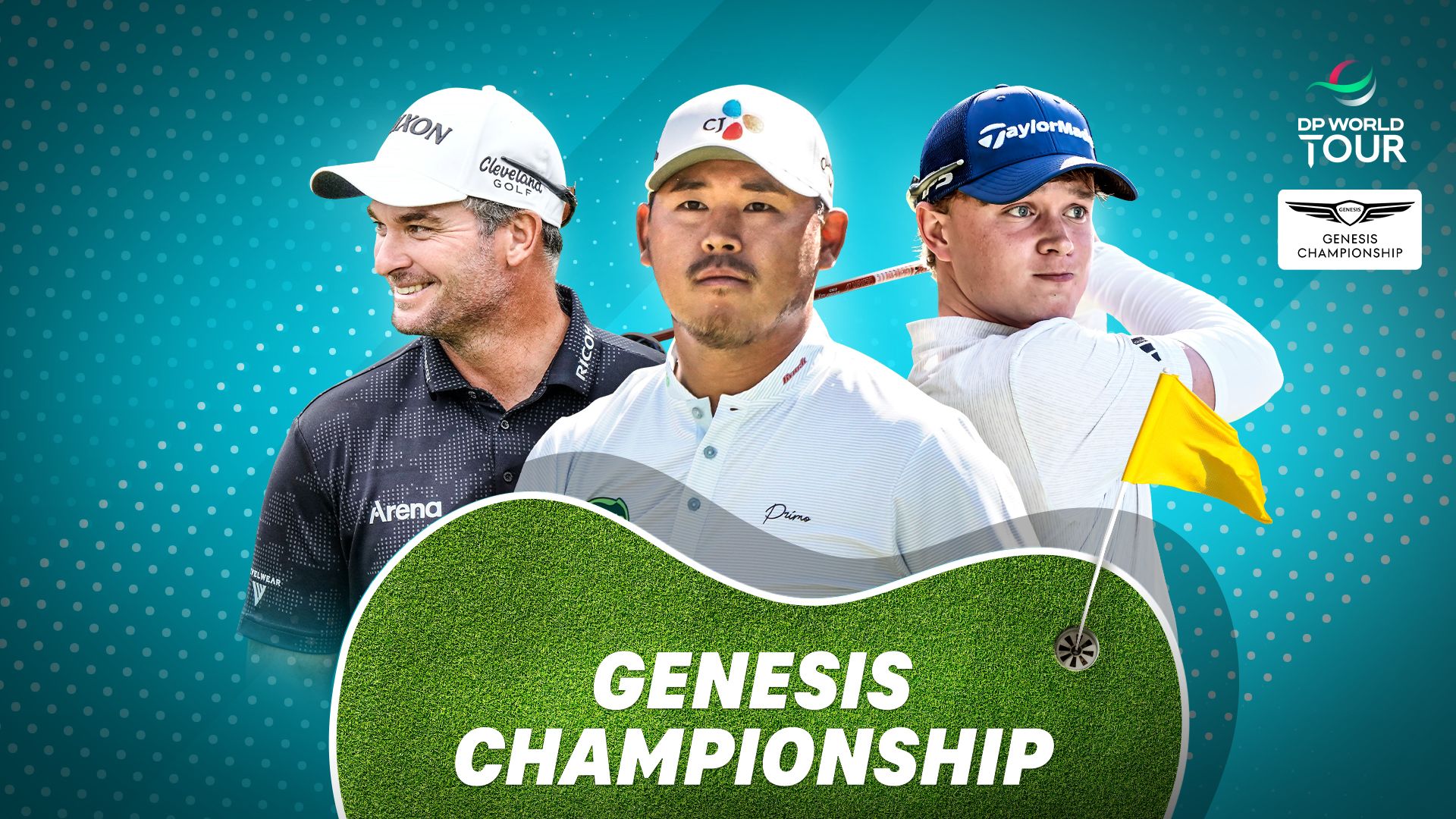 Werbegrafik für die Genesis Championship