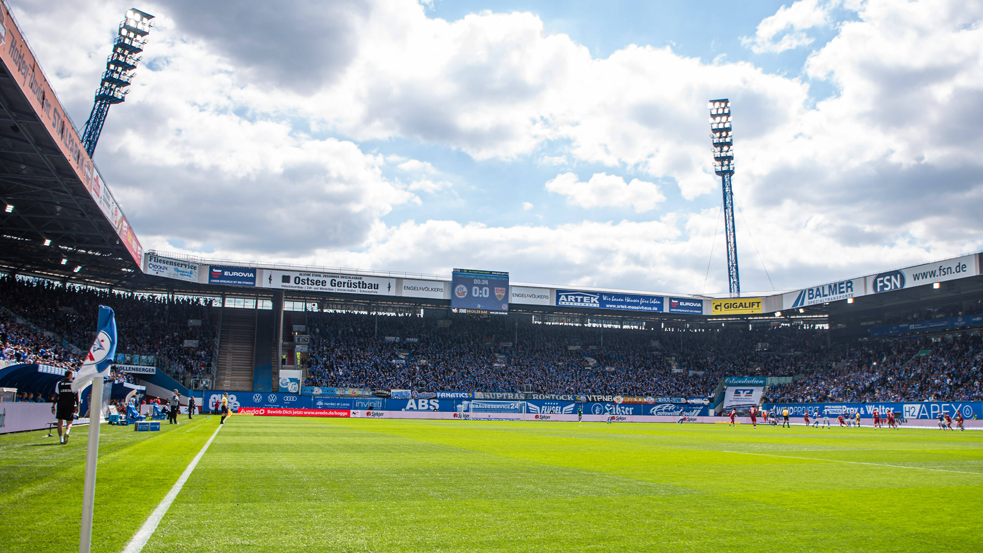 Bild des Ostseestadions in Rostock.