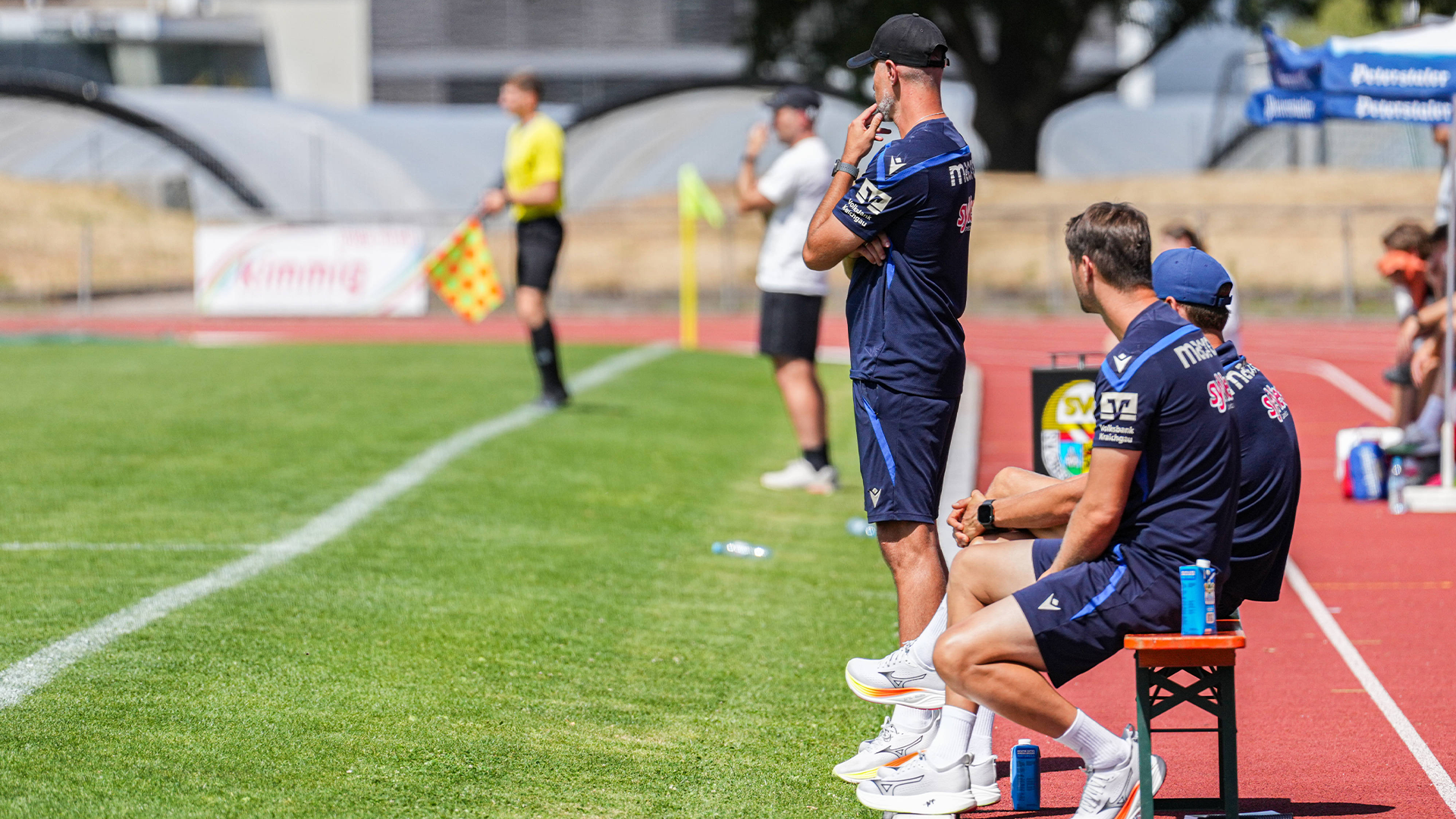 Die TSG Hoffenheim während einem Testspiel zur neuen Saison.