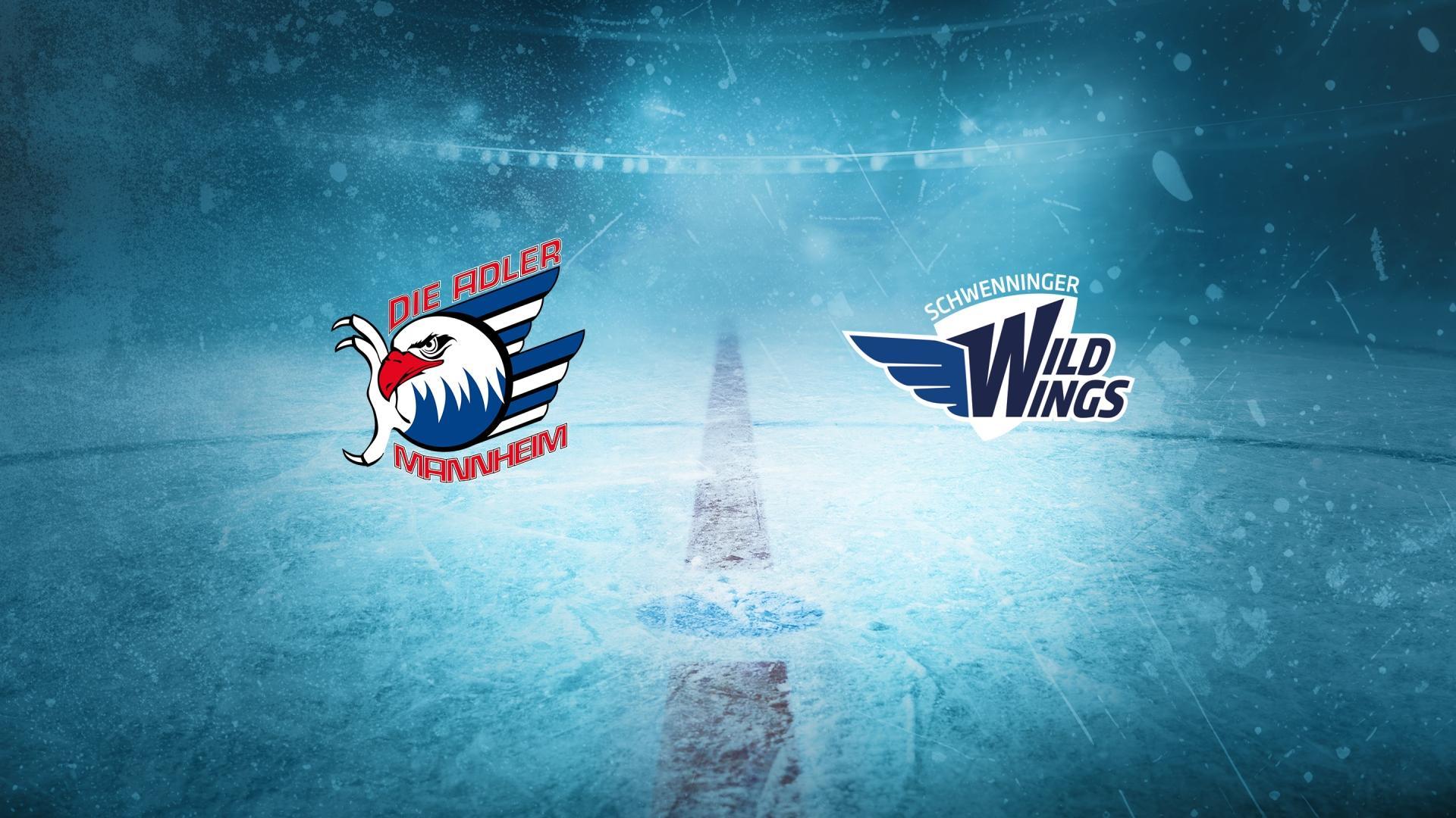 Adler Mannheim gg. Schwenninger Wild Wings