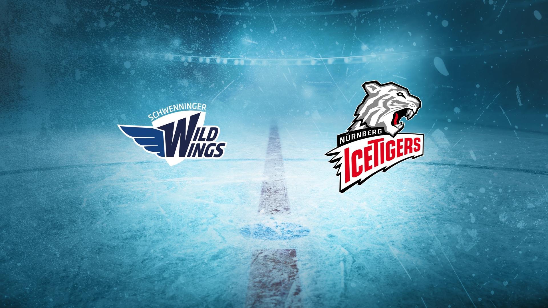 Schwenninger Wild Wings gg. Nürnberg Ice Tigers