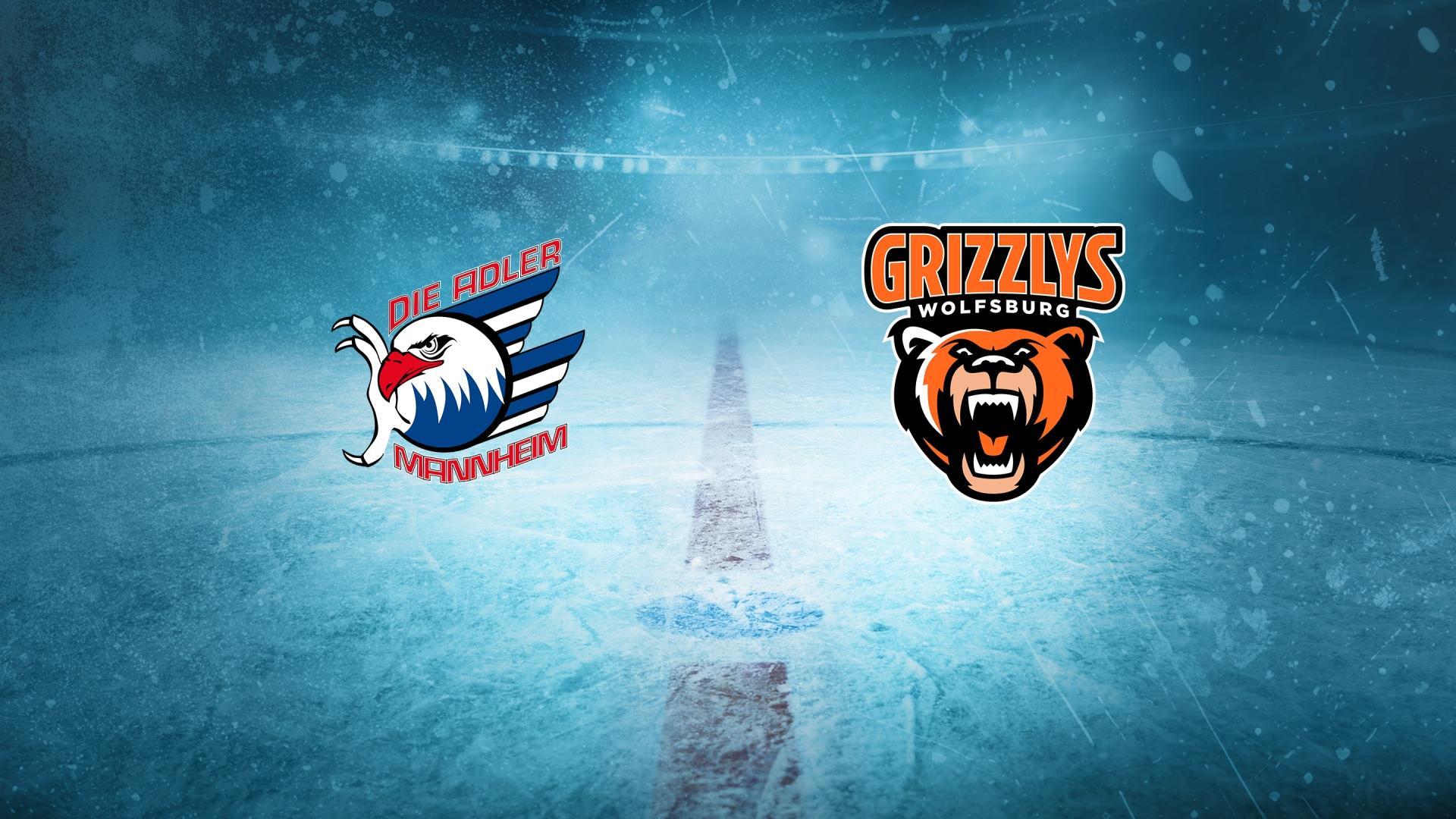 Adler Mannheim gg. Grizzlys Wolfsburg