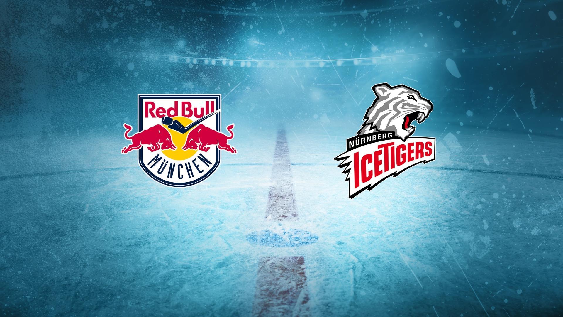 EHC Red Bull München gg. Nürnberg Ice Tigers