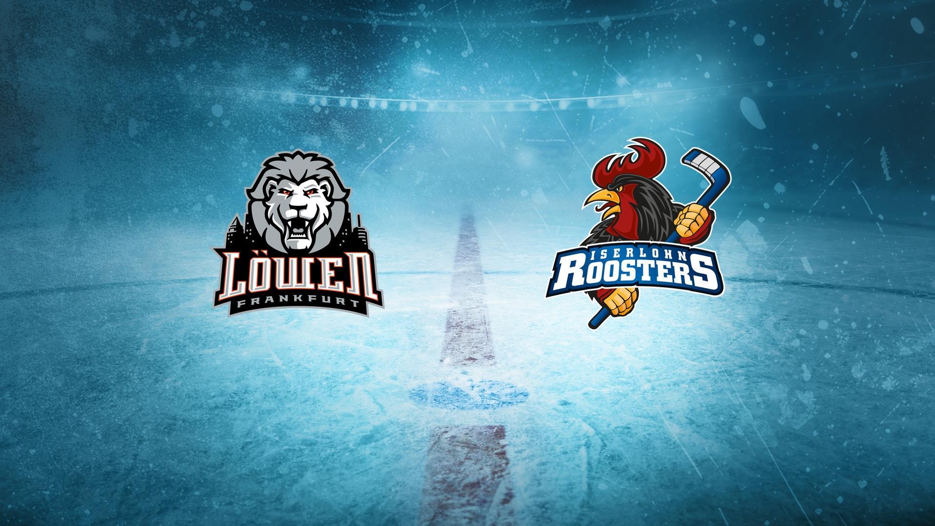 Löwen Frankfurt gg. Iserlohn Roosters