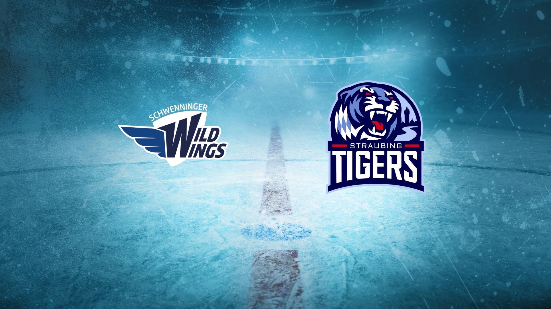 Schwenninger Wild Wings gg. Straubing Tigers