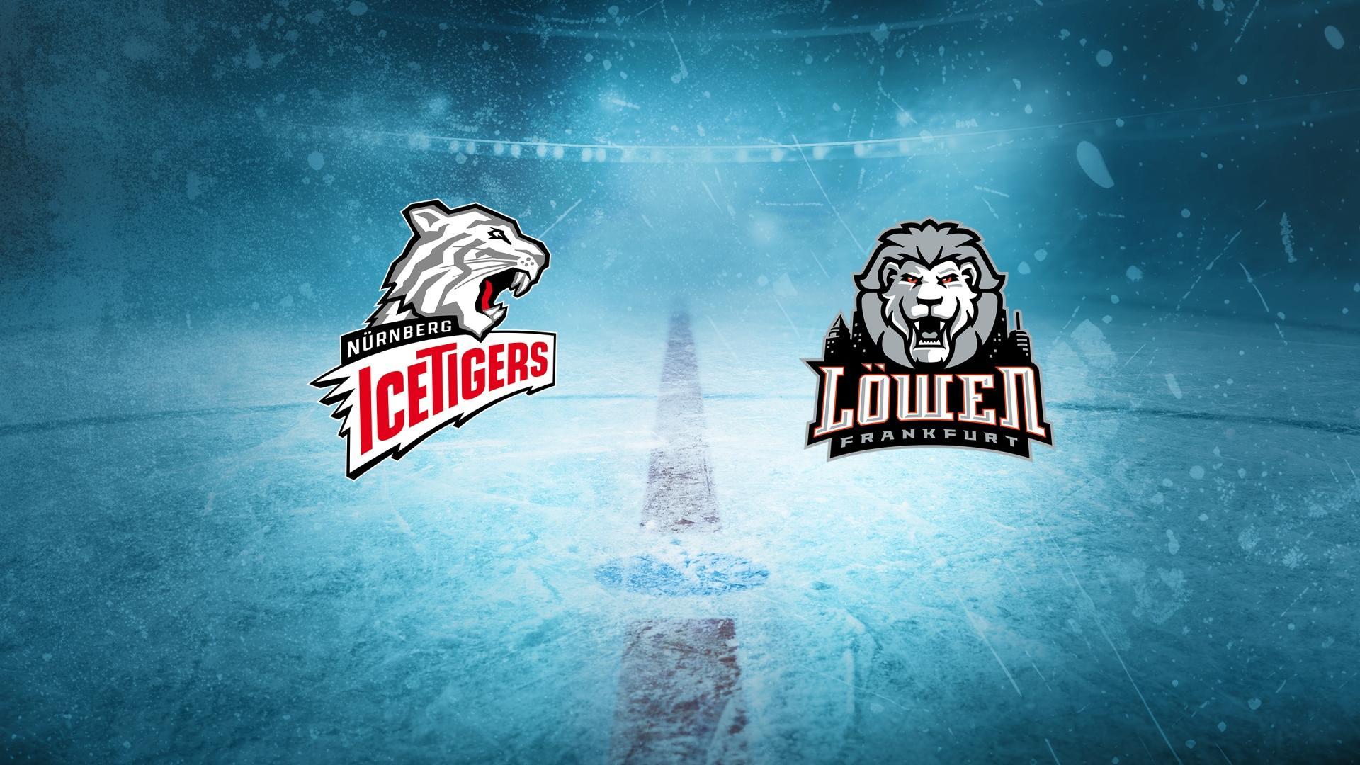 Nürnberg Ice Tigers gg. Löwen Frankfurt