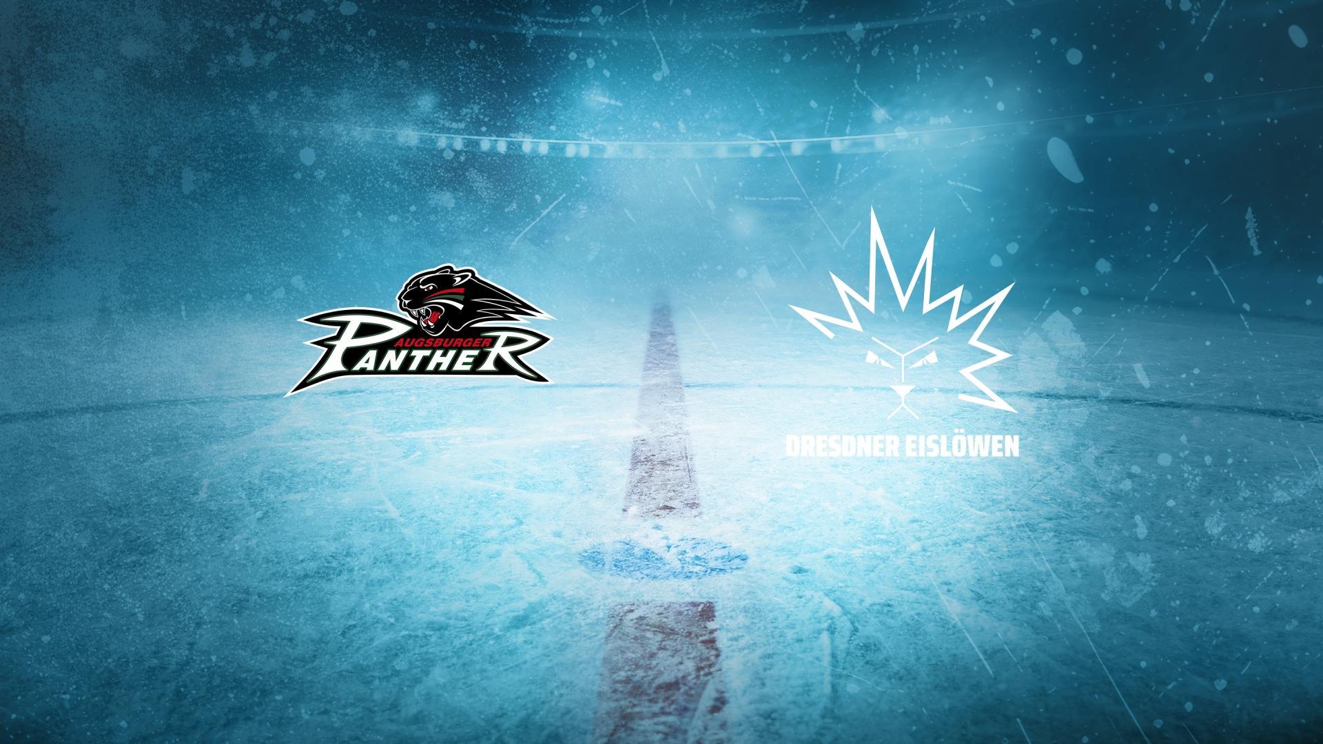 Augsburger Panther gg. Dresdner Eislöwen