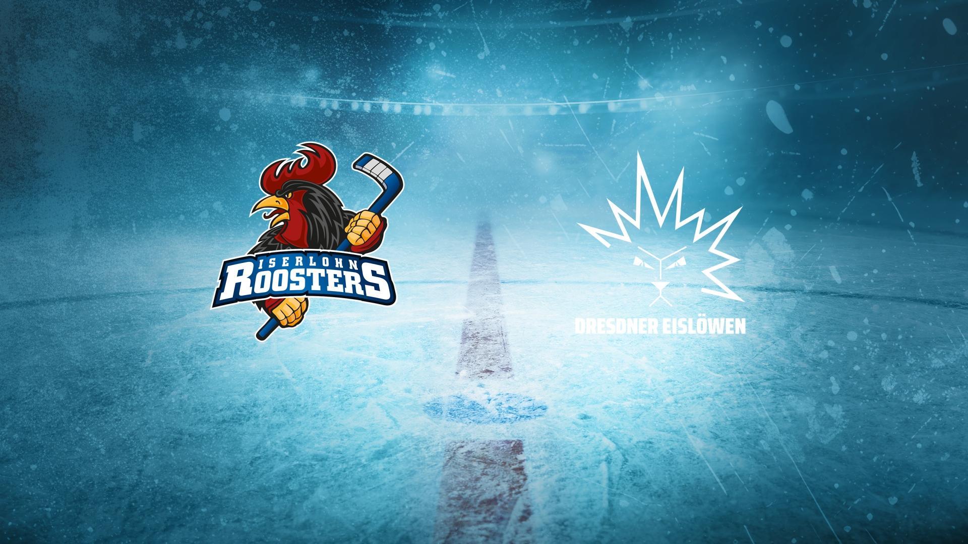 Iserlohn Roosters gg. Dresdner Eislöwen