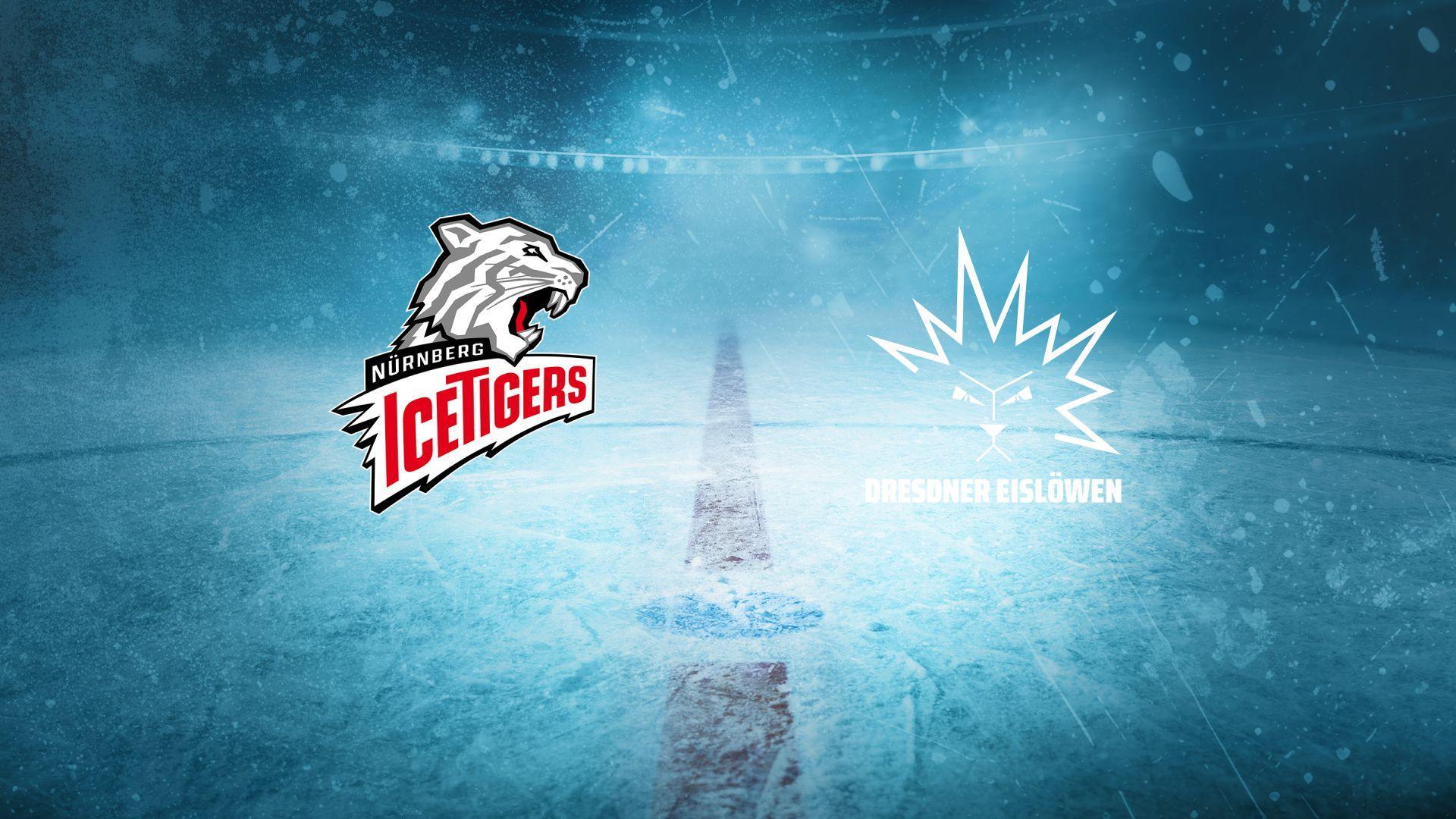 Nürnberg Ice Tigers gg. Dresdner Eislöwen