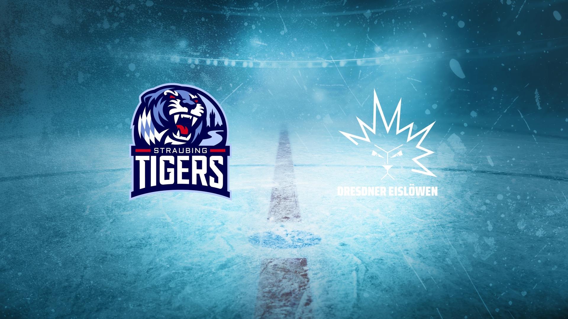 Straubing Tigers gg. Dresdner Eislöwen