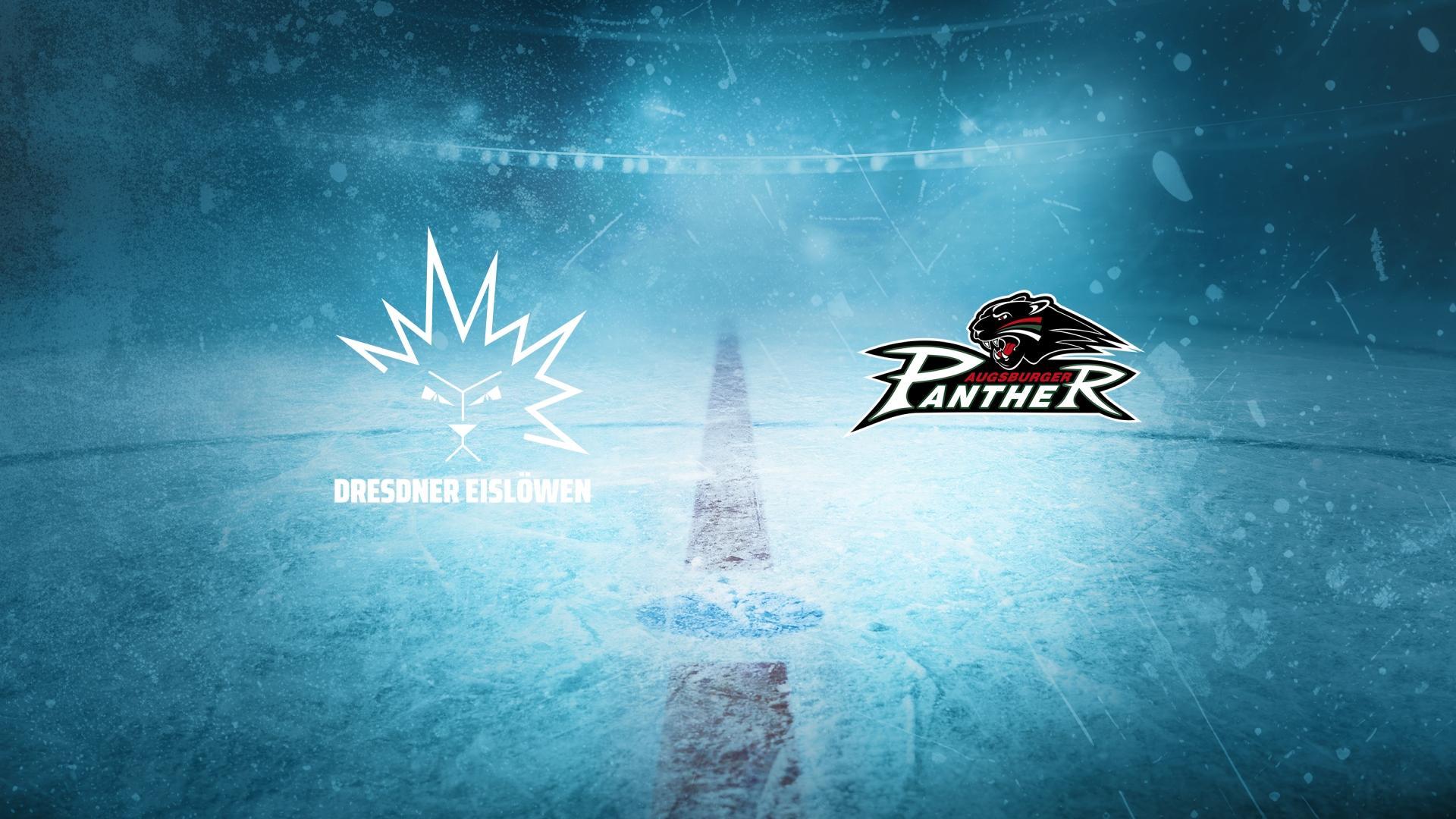 Dresdner Eislöwen gg. Augsburger Panther