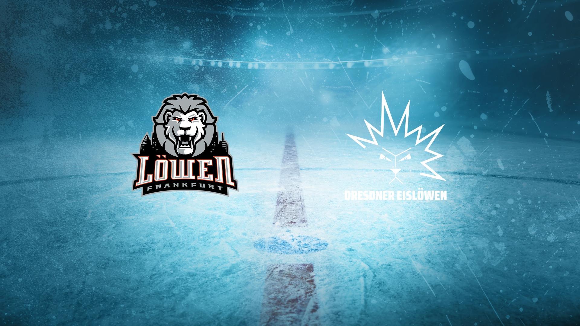 Löwen Frankfurt gg. Dresdner Eislöwen