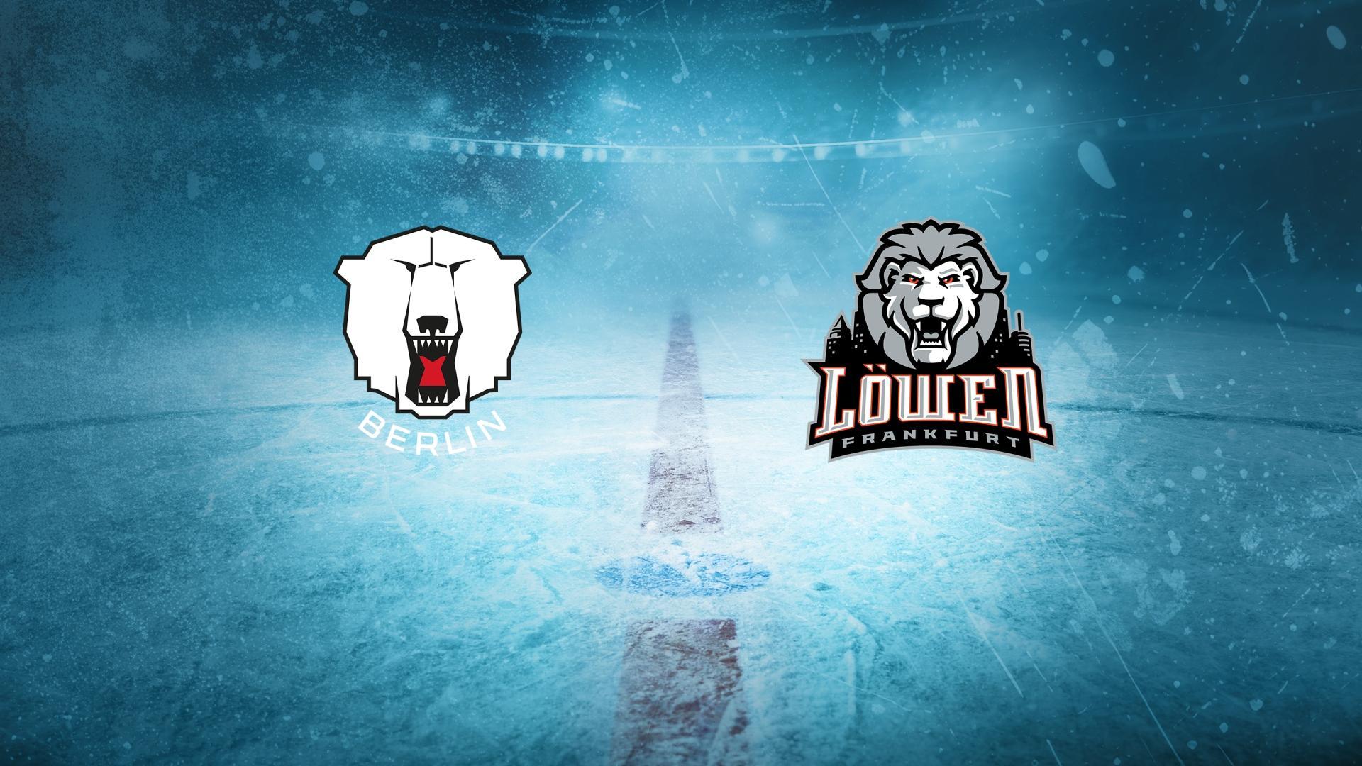 Eisbären Berlin gg. Löwen Frankfurt