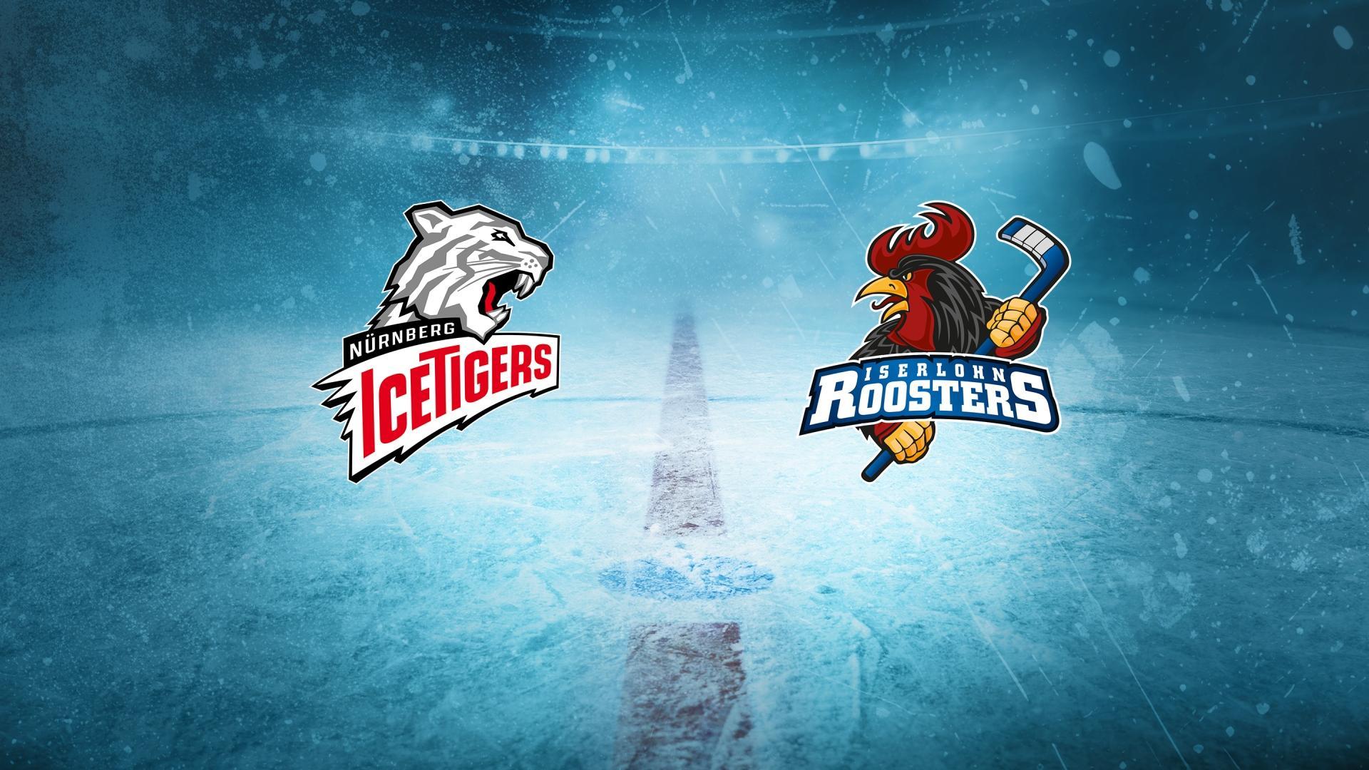 Nürnberg Ice Tigers gg. Iserlohn Roosters
