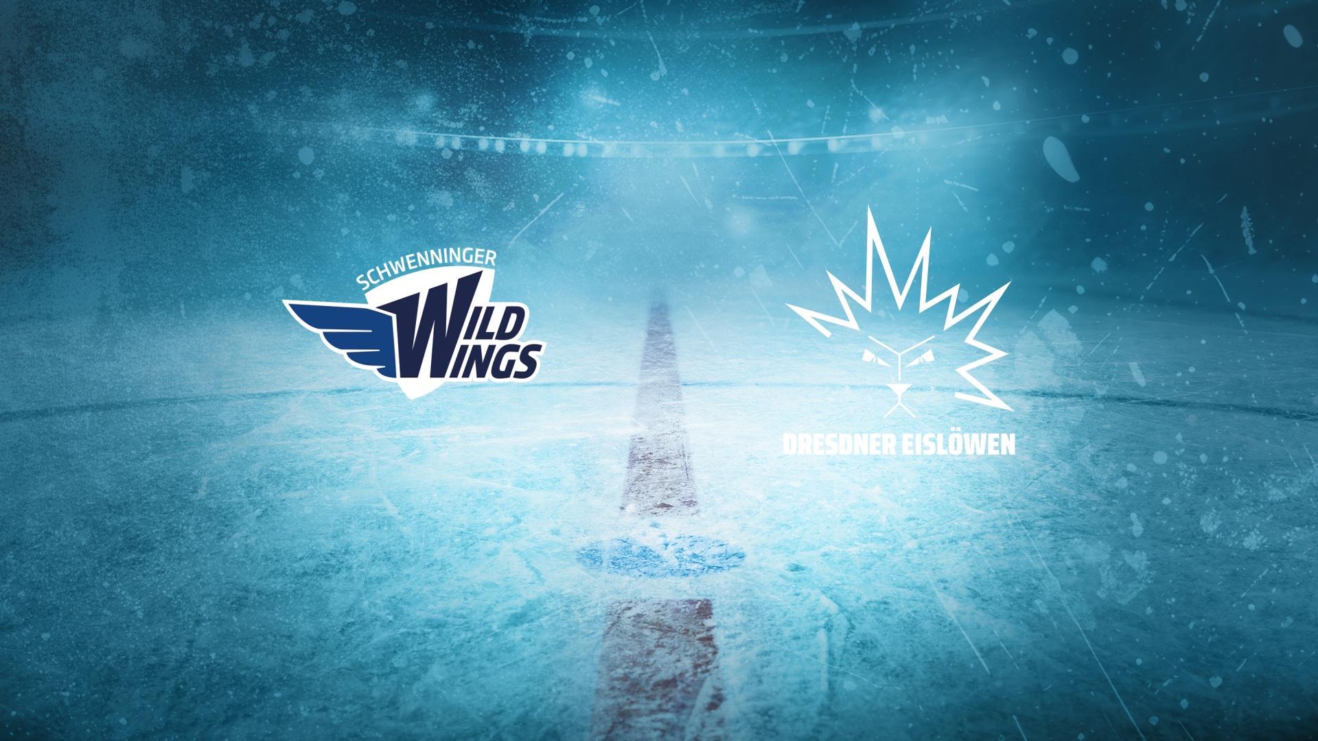 Schwenninger Wild Wings gg. Dresdner Eislöwen