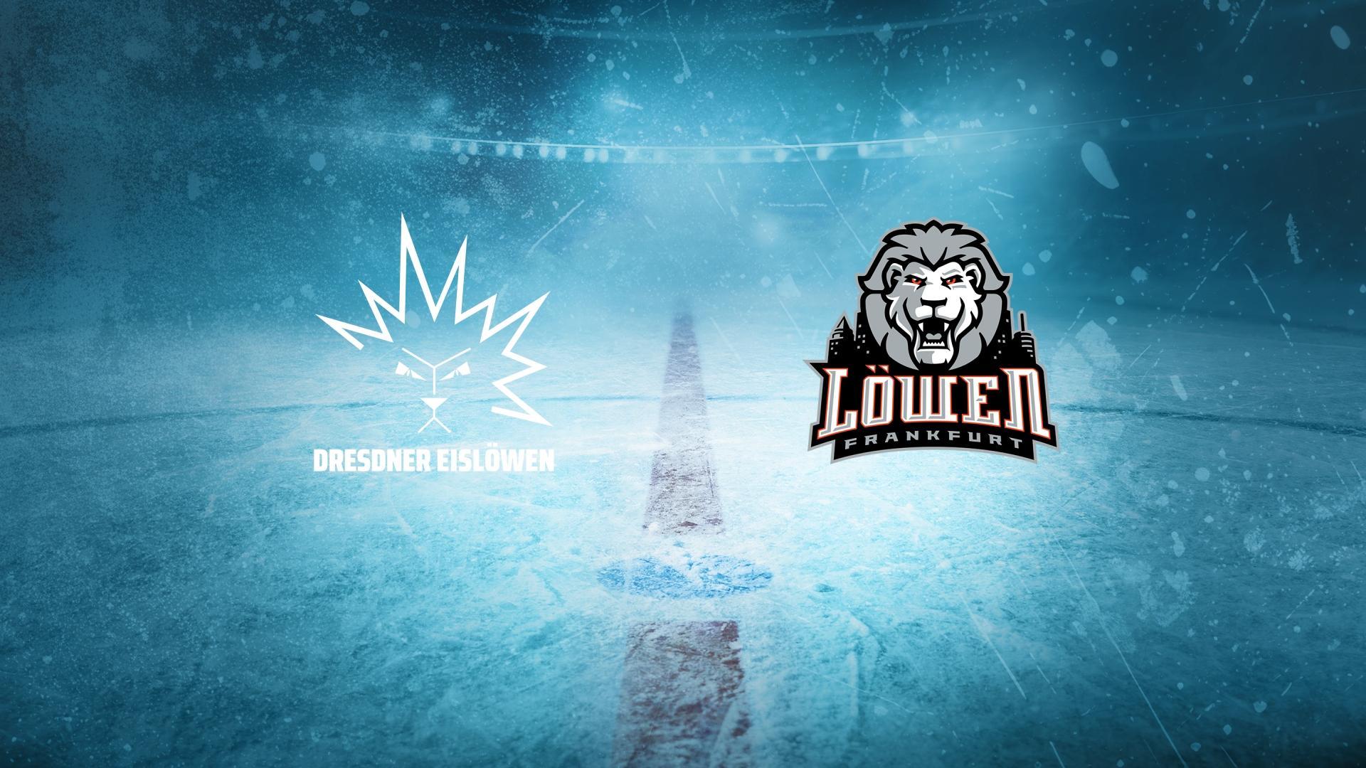 Dresdner Eislöwen gg. Löwen Frankfurt