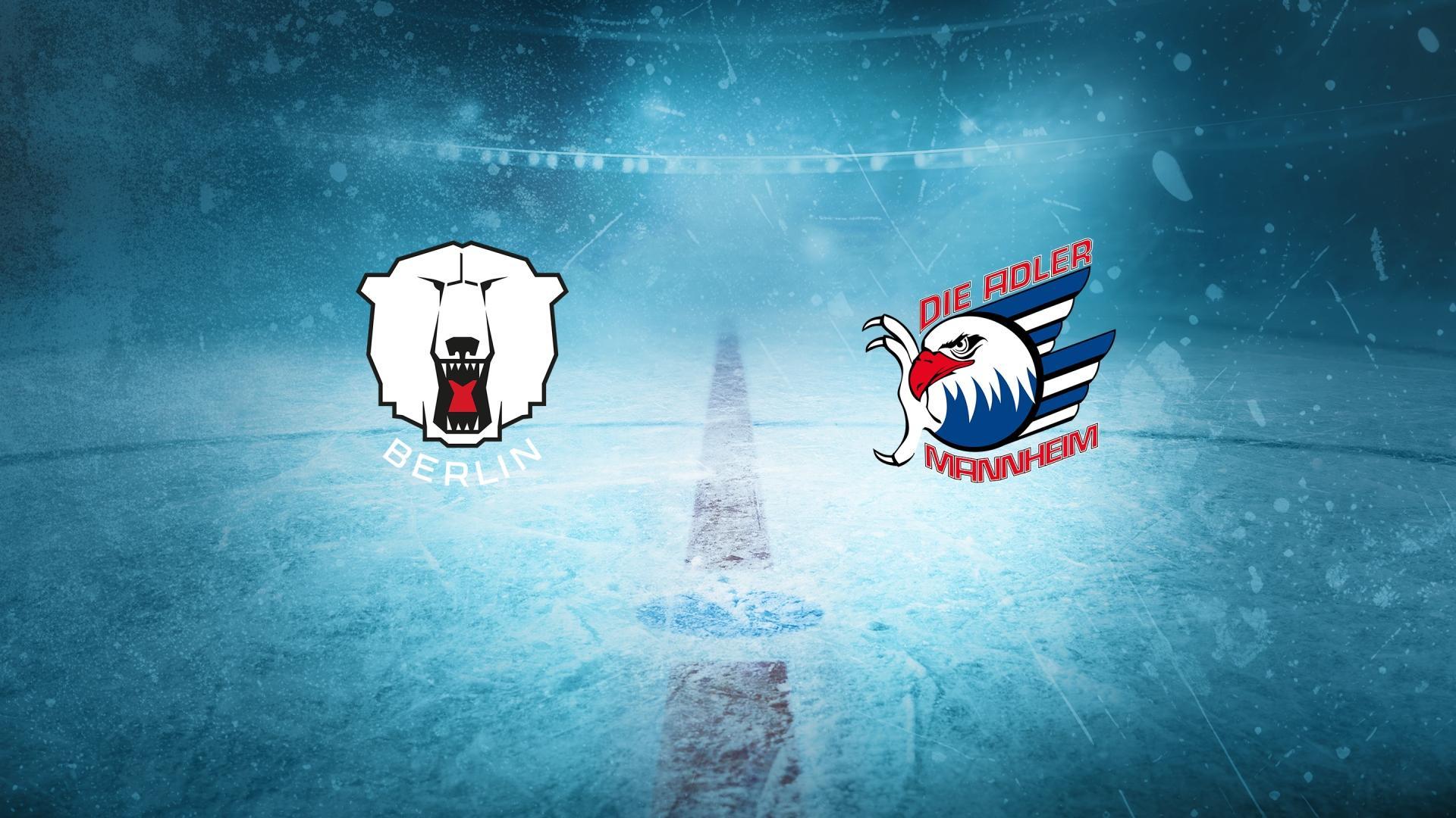 Eisbären Berlin gg. Adler Mannheim