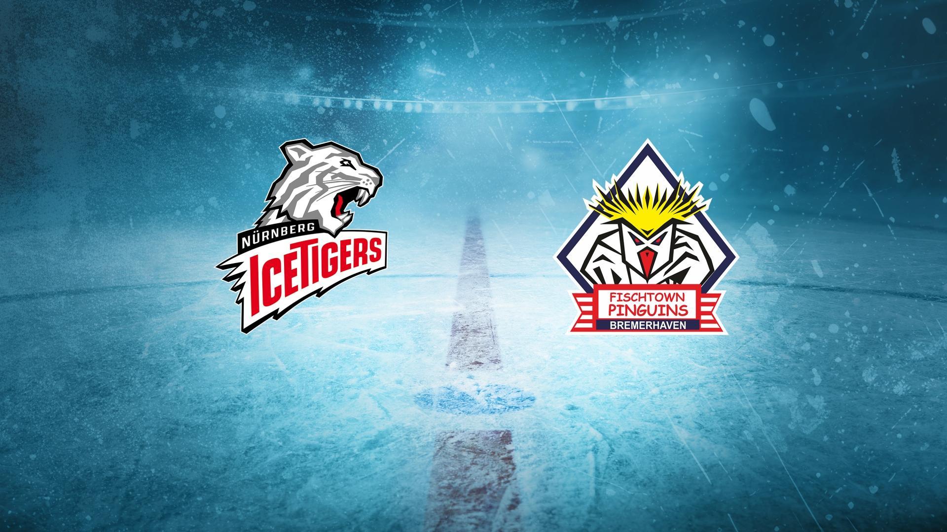 Nürnberg Ice Tigers gg. Pinguins Bremerhaven