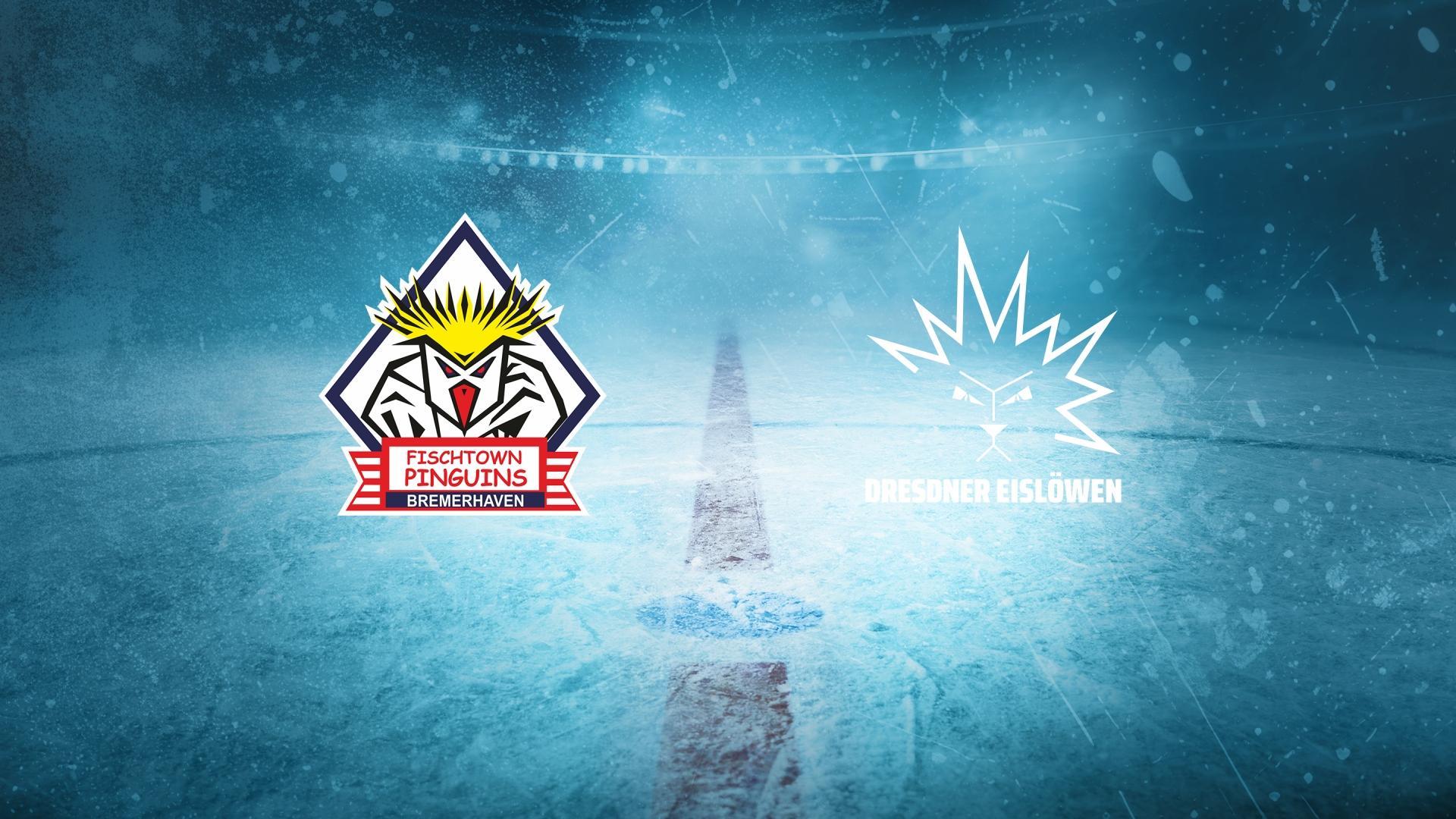 Pinguins Bremerhaven gg. Dresdner Eislöwen