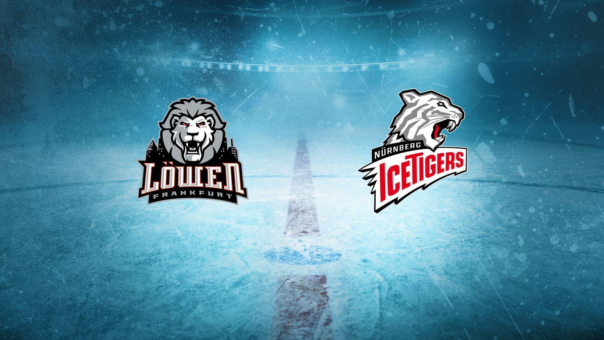 Löwen Frankfurt gg. Nürnberg Ice Tigers