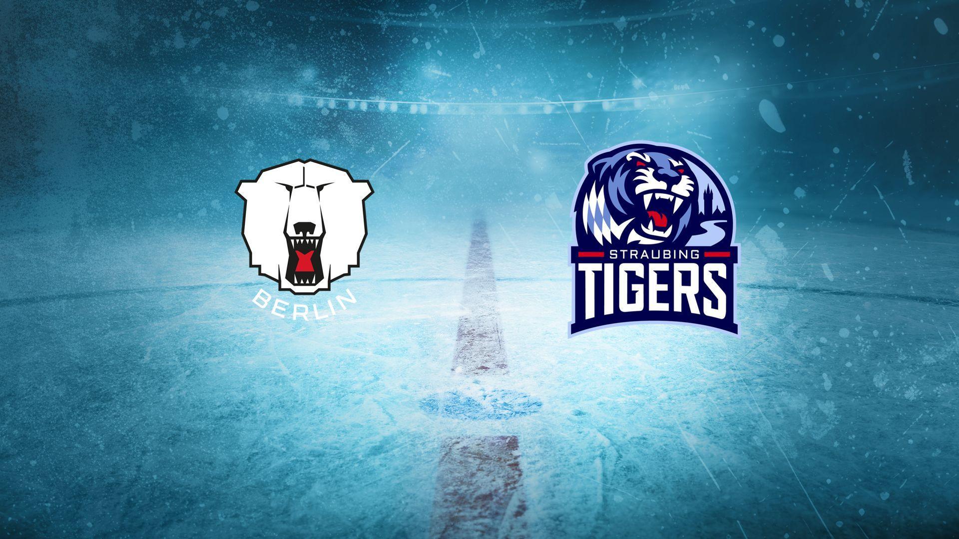 Eisbären Berlin gg. Straubing Tigers