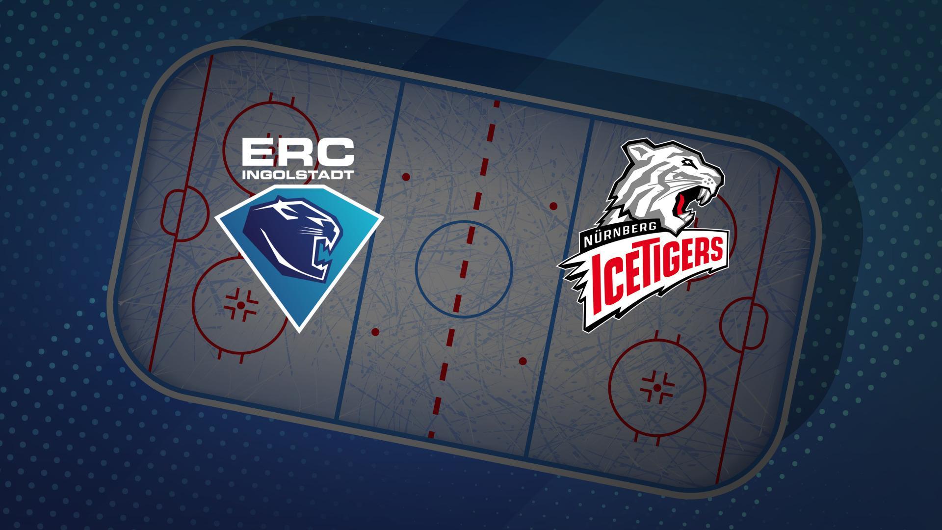 ERC Ingolstadt gg. Nürnberg Ice Tigers