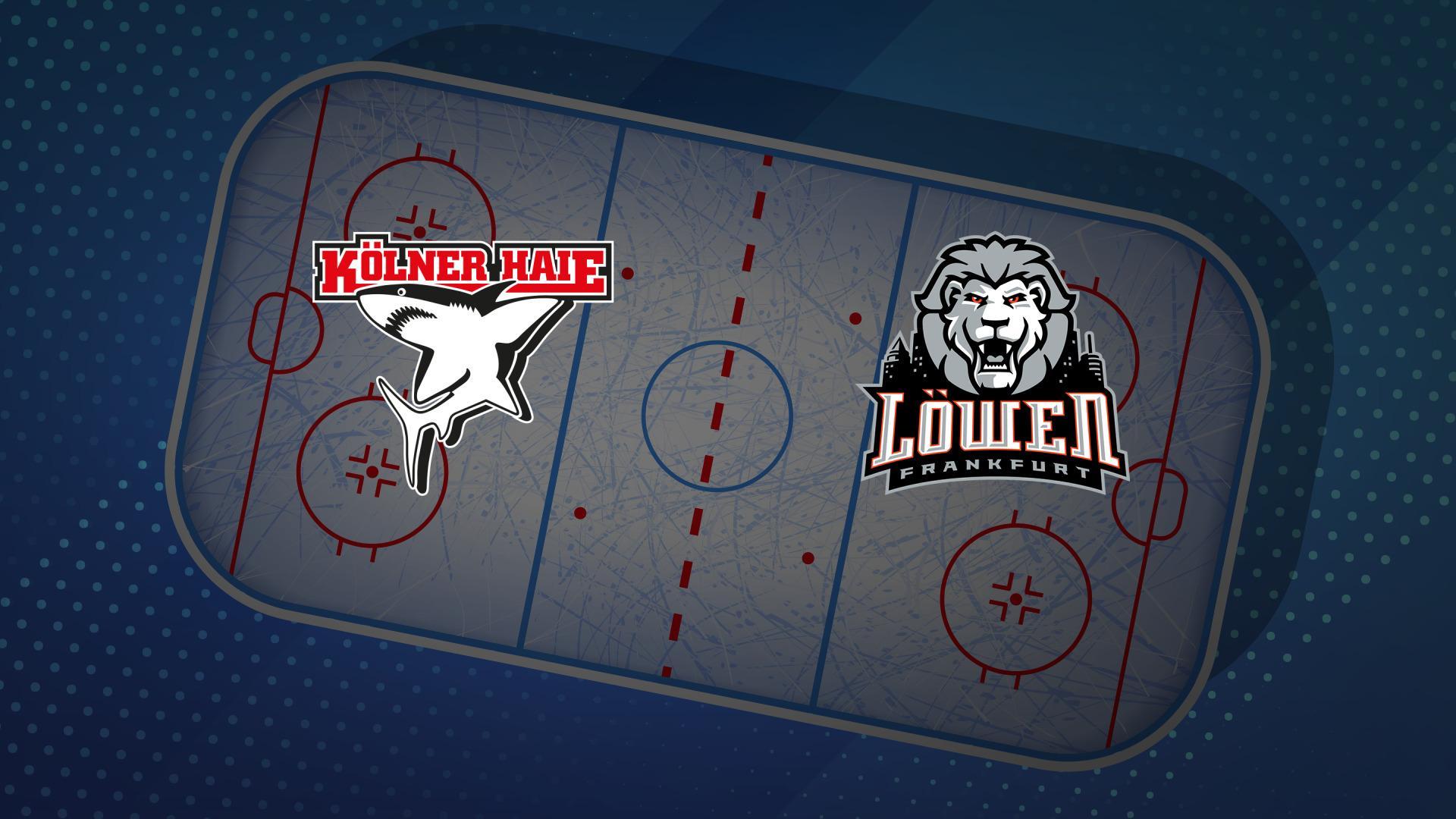 Kölner Haie gg. Löwen Frankfurt