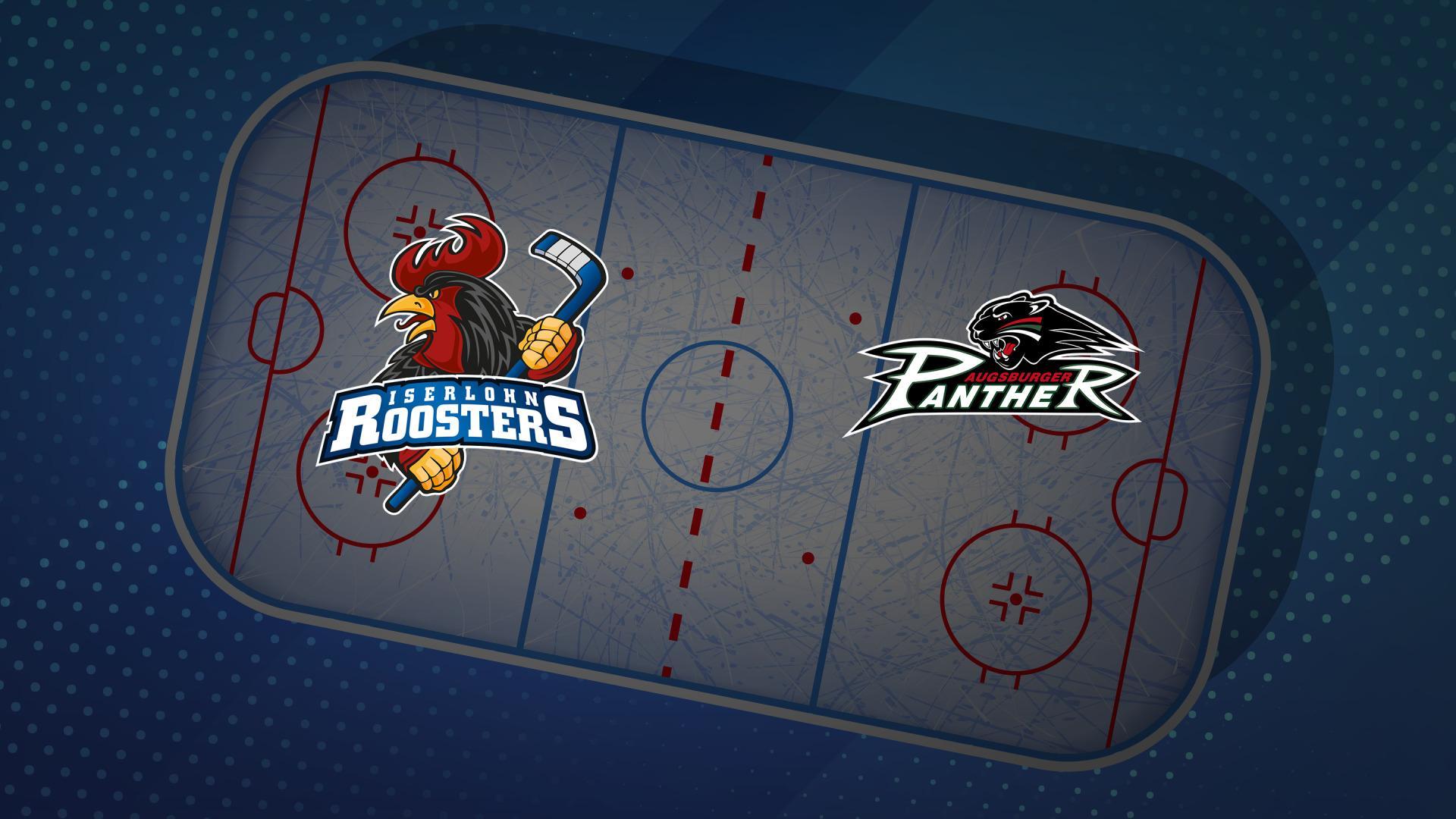 Iserlohn Roosters gg. Augsburger Panther