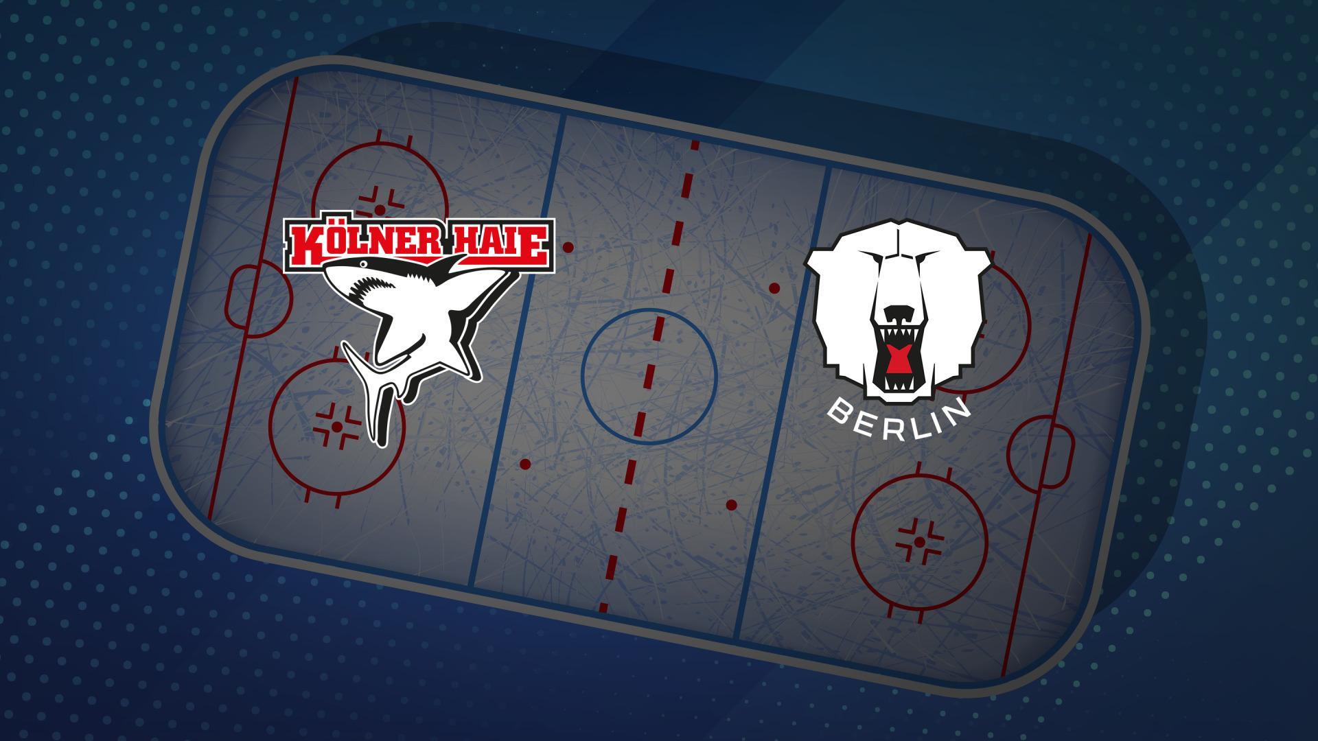 Kölner Haie gg. Eisbären Berlin
