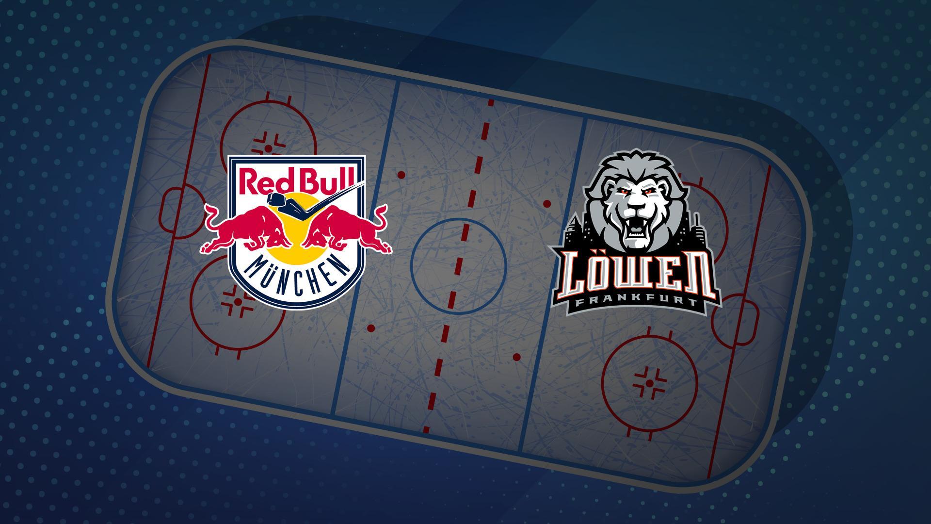 EHC Red Bull München gg. Löwen Frankfurt